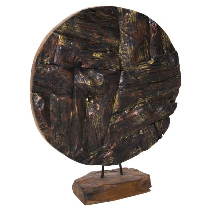 TABLE DECOR HM7718 SOLID TEAK NATURAL 50X15X64H