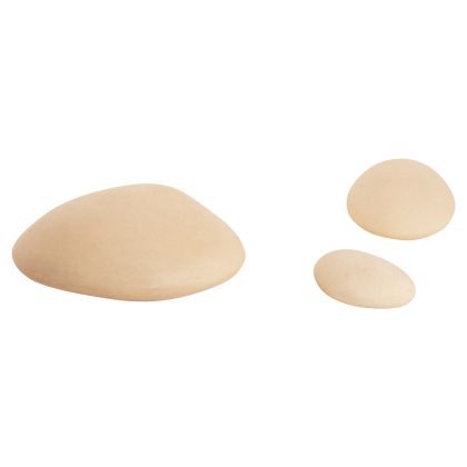 FLOOR LAMPS 3 ILLUMINATED "STONES" HM4420 BEIGE POLYETHYLENE