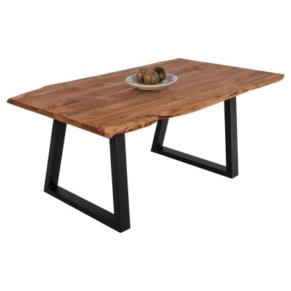 Dining Table Montana HM8336.11 solid acacia wood 160x90x77