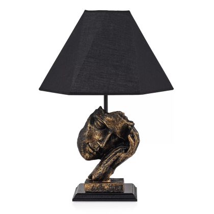 TABLE LAMP FB97668.01, BLACK-GOLD, Φ30x47