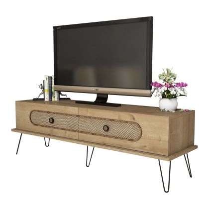 Стойка за ТВ - цвят натурал-145x40x45HMсм.