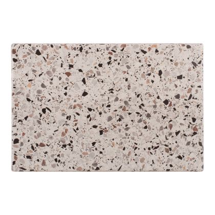 TABLETOP RECTANGULAR HM5630.16 WERZALIT 120X80cm. TERRAZZO 5766