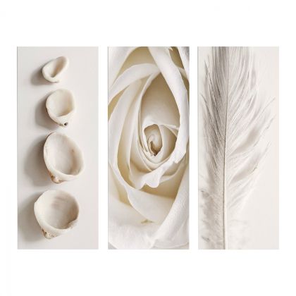 CANVAS THREE PIECES MDF NATURAL ELEMENTS HM7204.05 60X0,3X50 cm