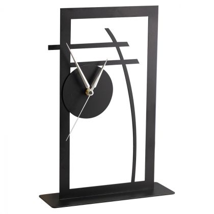METAL TABLE CLOCK HM7472 22x33 cm.