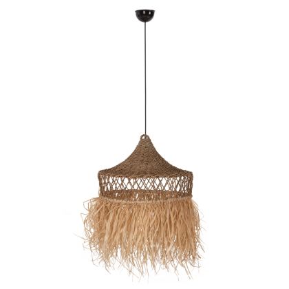  ЛАМПА FRINGES  - ЕСТЕСТВЕН ЦВЯТ Φ62x42Hcm.