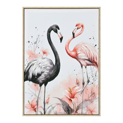 КАРТИНА 2 ФЛАМИНГА 52,5x2,8x72,5Hcm.