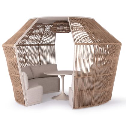 Gazebo-Round Table Lounge Set series Diamond