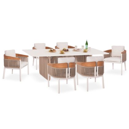 Dining set 6-seat series Ethereal