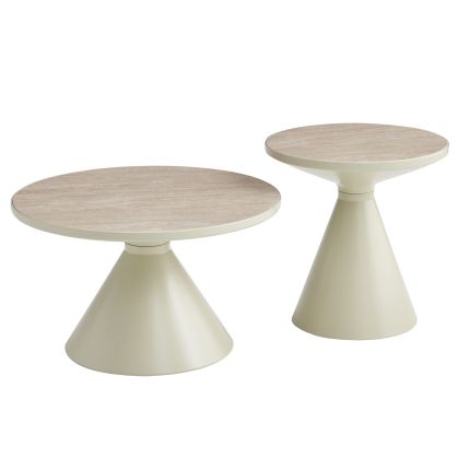 Set 2pcs Coffee Tables Lynx