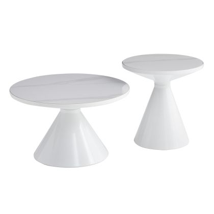 Set 2pcs Coffee Tables Lynx