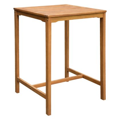Бар стойка SERVAN-  естествен цвят 65x65x100Hcm.