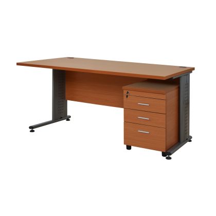 Office set 2 pieces cherry color HM10214.03