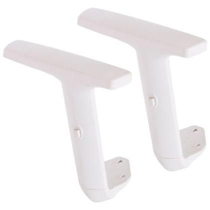 REPLACEMENT ARMS 2PCS SET FOR OFFICE CHAIR HM1195.02 WHITE PP