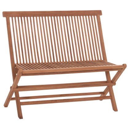 BENCH KENDALL HM18128 FOLDABLE MADE OF TEAK WOOD IN NATURAL COLOR 100x47x89Hcm.