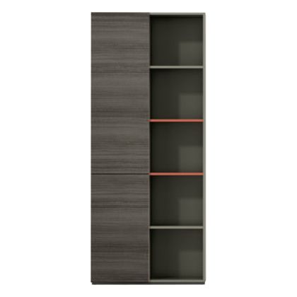 Professional Office Library Lux Series Mocha & Ash color 80x40x190 HM2121
