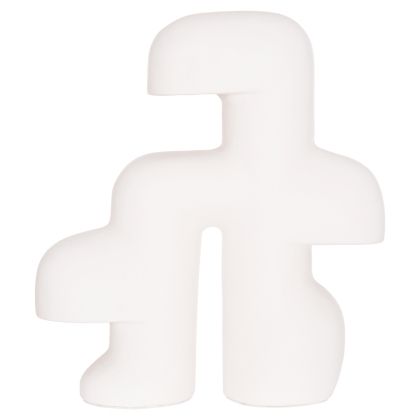 TABLE DECORATIVE LAMP ELBAR HM4698.02 FIBER CEMENT IN WHITE--[E14]--44x12x50Hcm.
