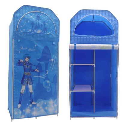 Гардероб от плат HM250.05 Син 70Χ43Χ157