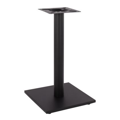 Base metallic Black matte 40x40x72 with adjusters HM421.11