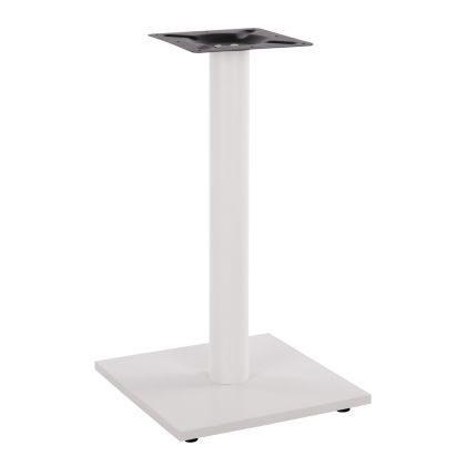 Base metallic White matte 40x40x72 with adjusters HM421.12