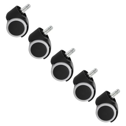 Spare part casters Black-white HM1154W