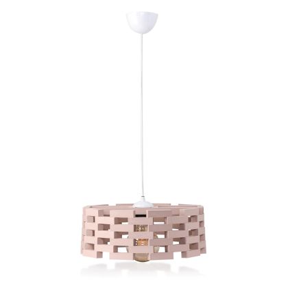 CEILING PENDANT HM7650.02, PINK CAP, Φ33x66