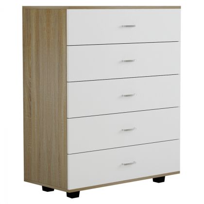 Скрин THORG - цвят сонама-white- 80Χ40Χ100H cm.