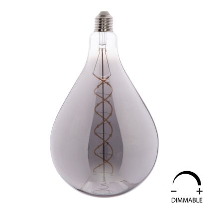 LIGHT BULB HM4052.03 LED FILAMENT 8W E27 3000K SMOKE COLOR DIMMABLE