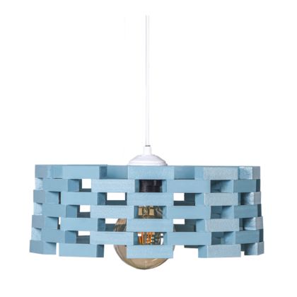 CEILING PENDANT FB97650.03, SKY BLUE CAP, Φ33x66