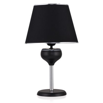 TABLE LAMP FB97669.02, BLACK-CHROME, Φ20x50