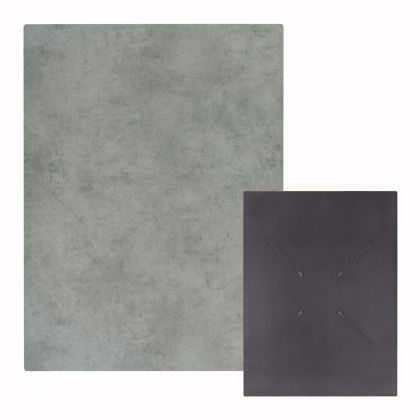 HPL TABLETOP HM6350.32 RECTANGULAR IN CEMENT COLOR 60X80cm