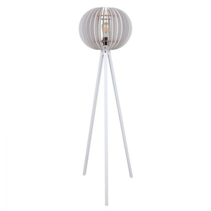 ΦΩΤΙΣΤΙΚΟ ΔΑΠΕΔΟΥ ΞΥΛΙΝΟ ΜΕ ΛΕΥΚΟ ΚΑΠΕΛΟ ΑΠΟ MDF HM7375.01 Φ36x145Υ ек.