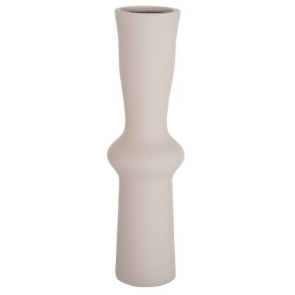 CERAMIC TABLE DECOR SCEPTER HM4637.03 MATTE GREY Φ14x50Hcm.