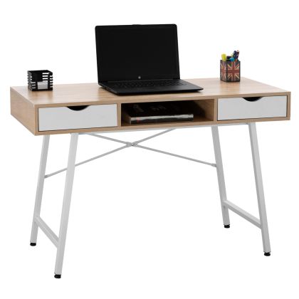 HM2128.01 desk, sonama-white, 120x48x76,5