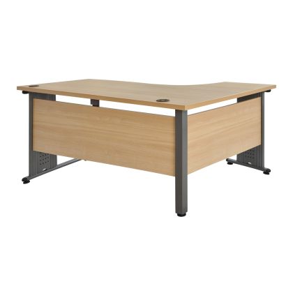 Professional office HM2043.01L Oak left corner 160x120x75