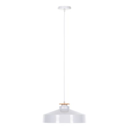 CEILING PENDANT LAMP HM4159.02 WHITE METAL CAP Φ40x116Hcm.