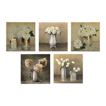 КАРТИНИ 5БР.ROMANTIC FLOWERS 