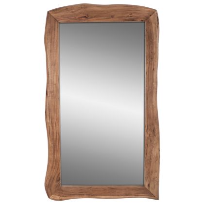 Mirror HM8186.11 from solid acacia wood Natural 140Χ80Χ4