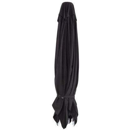 REPLACEMENT SHADE FOR UMBRELLA HM6013.03-BLACK POLYESTER- 220x220cm.