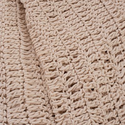 СЕННИК МАКРАМЕ HM5780, БЕЖОВ ЦВЯТ, 300X300CM