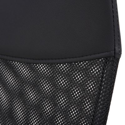REPLACEMENT BACKREST FOR OFFICE CHAIR HM1000.01 BLACK 46x73Hcm.