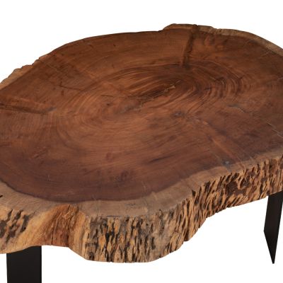 COFFEE TABLE BRIGGS HM8776.11 SOLID ACACIA 80-87x50-83x40H