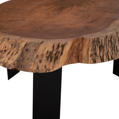 COFFEE TABLE BRIGGS HM8776.11 SOLID ACACIA 80-87x50-83x40H