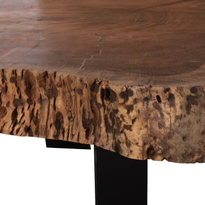 COFFEE TABLE BRIGGS HM8776.11 SOLID ACACIA 80-87x50-83x40H