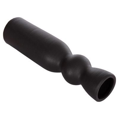 CERAMIC TABLE DECOR SCEPTER HM4614.02 MATTE BLACK Φ8.5x35Hcm.