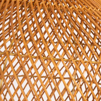 CEILING PENDANT LAMP HM7881 RATTAN IN NATURAL COLOR Φ41x137Hcm.