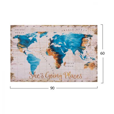 Canvas Earth HM7154.17 90X60X2.5 εκ.