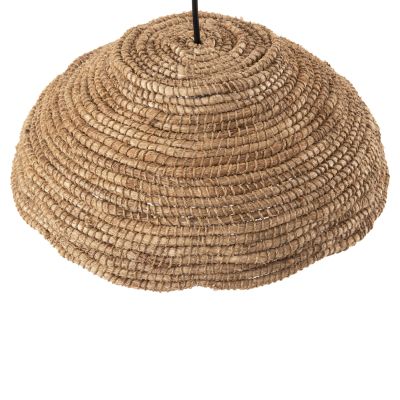 CEILING PENDANT MANILA HEMP FIBERS IN NATURAL COLOR Φ41x14-120Hcm. HM7784