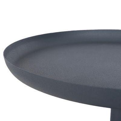 ПОМОЩНА МАСА КРЪГЛА DELBEL HM4261.05 МЕТАЛ В ТЪМНОСИНЬО Φ39,5x53,5Hcm.