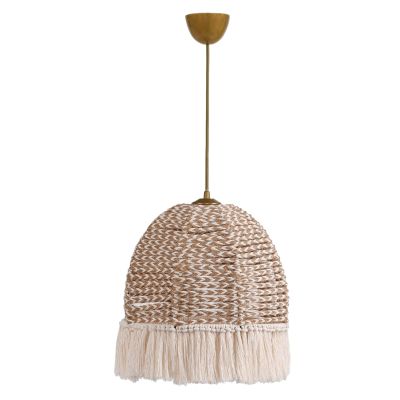 CEILING PENDANT FB97654.02, BEIGE-ECRU ROPE, Φ30x80