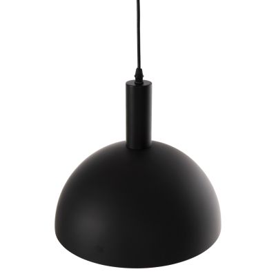 CEILING PENDANT LAMP HM4110 BLACK METAL BELL Φ29Χ121Hcm.